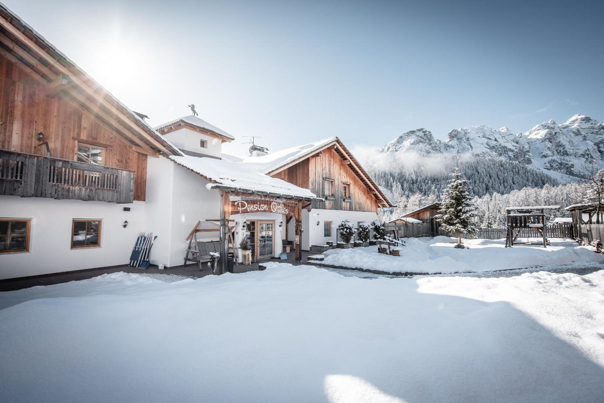 Hotel Pension Odles San Martino in Badia Eksteriør bilde